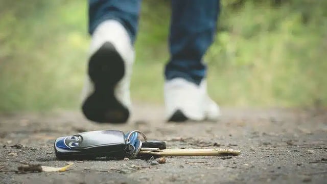 Lost Keys on the Road