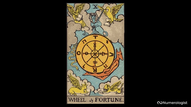 Wheel of Fortune tarot card