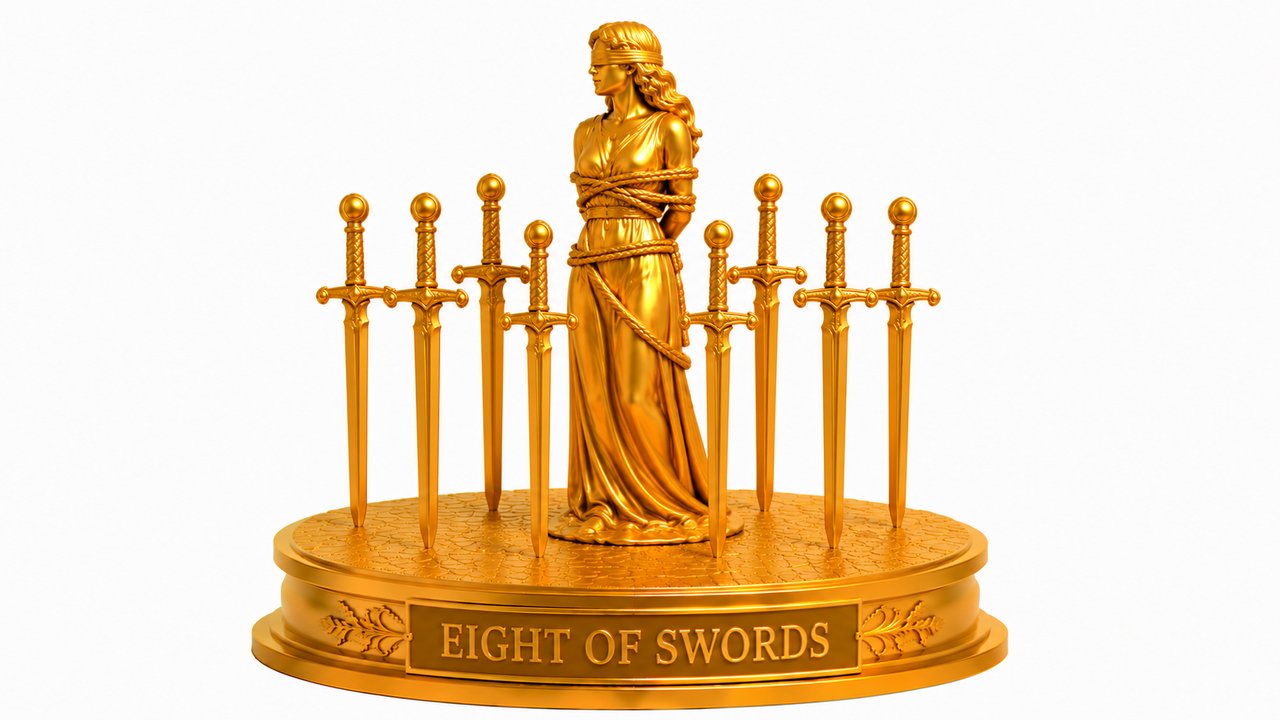 Eight Of Swords tarot card