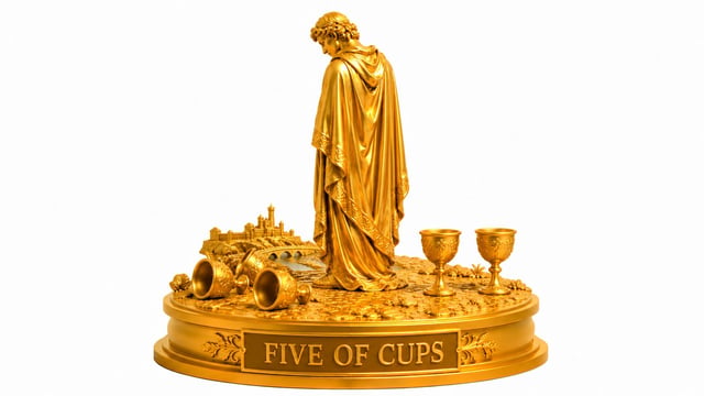 Five Of Cups tarot card