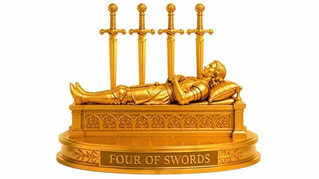 Four Of Swords tarot card