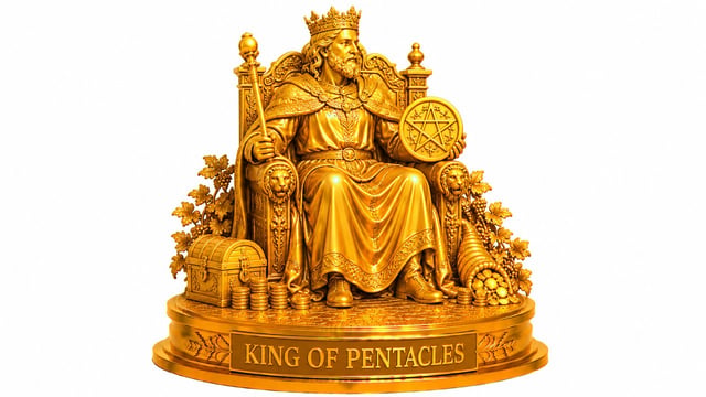 King Of Pentacles tarot card