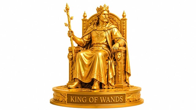 King Of Wands tarot card