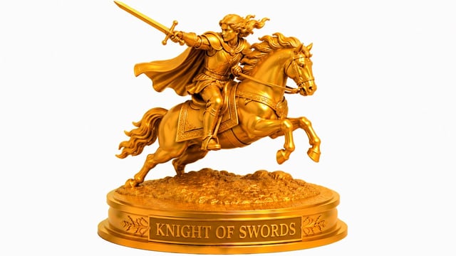 Knight Of Swords tarot card
