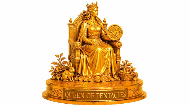 Queen Of Pentacles tarot card