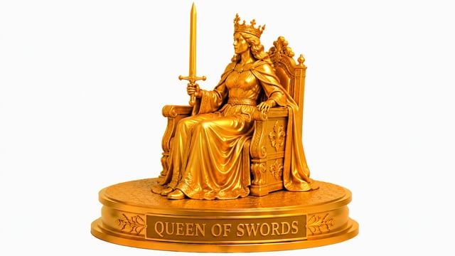 Queen Of Swords tarot card