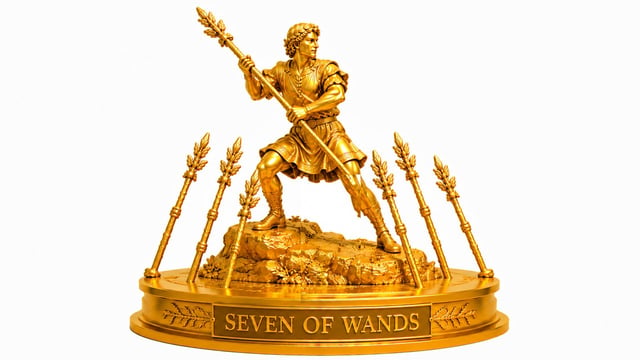 Seven Of Wands tarot card