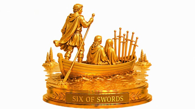 Six Of Swords tarot card