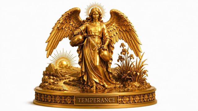 Temperance tarot card