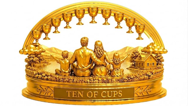 Ten Of Cups tarot card
