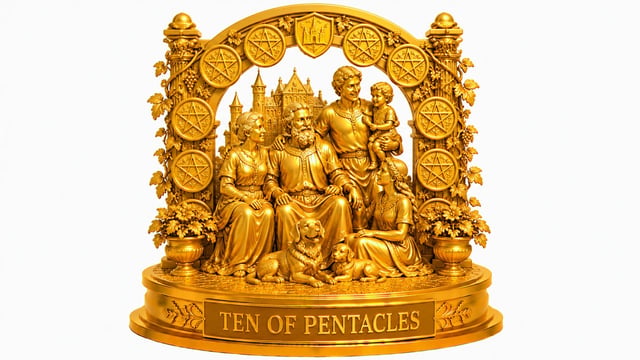 Ten Of Pentacles tarot card