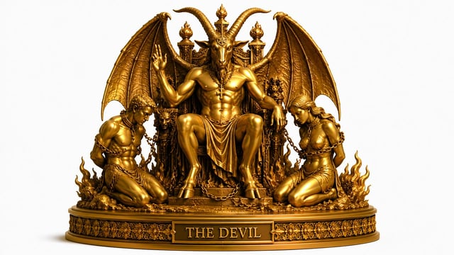 Devil tarot card