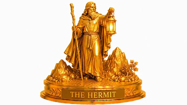 Hermit tarot card