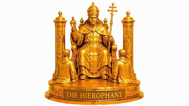 Hierophant tarot card