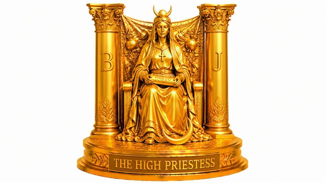 High Priestess tarot card