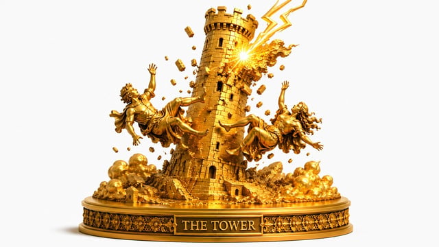 Tower tarot card