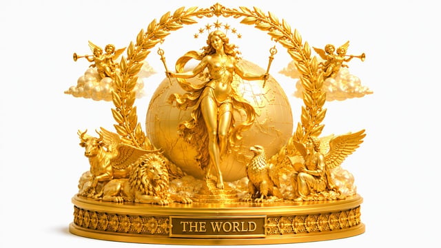World tarot card
