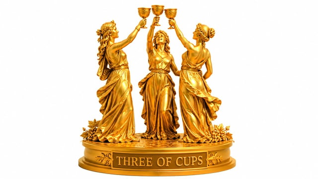 Three Of Cups tarot card