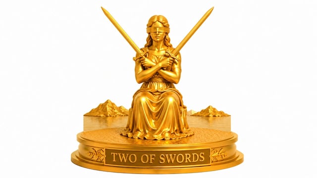 Two Of Swords tarot card