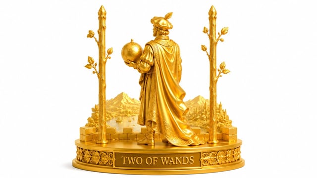 Two Of Wands tarot card