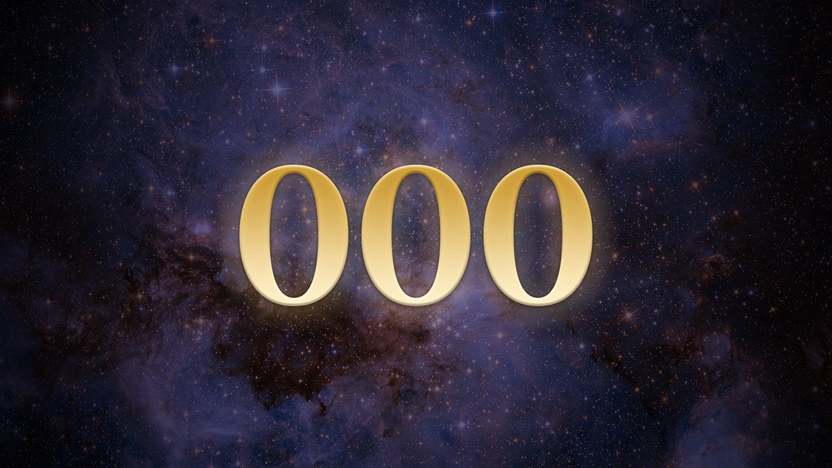 Angel Number 000: The Breath Before the First Word