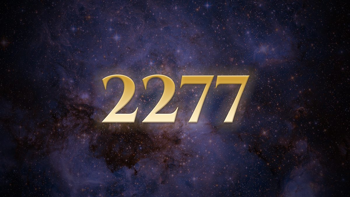 ヒトデノブ確認用 Angel Number 2277: Under the Moon - Reflection Meets Victory