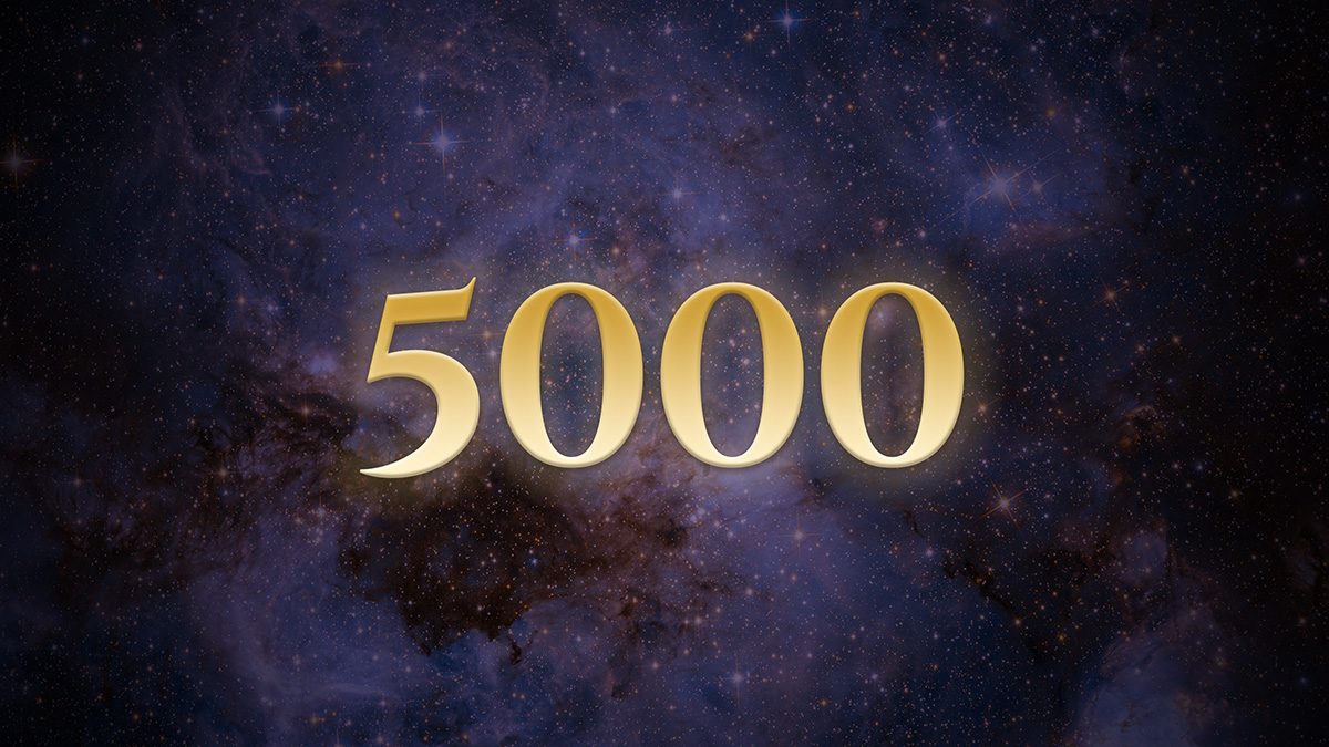 Angel Number 5000: The Hierophant Stripped to Nothing