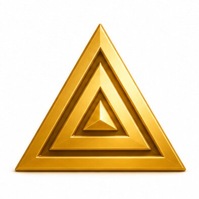 Golden three-tier structure