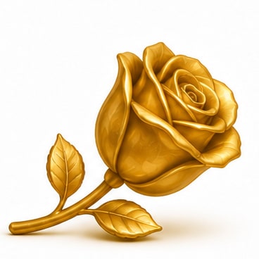 Golden interlocking rings
